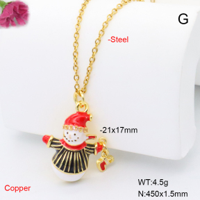 F6N301718avja-L017  Fashion Copper Necklace