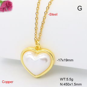 F6N301720avja-L017  Fashion Copper Necklace