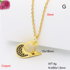 F6N408968avja-L017  Fashion Copper Necklace