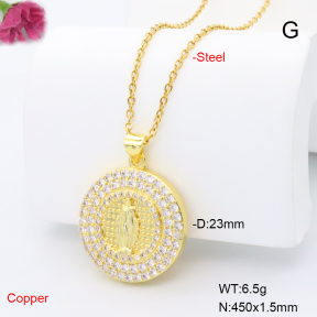 F6N408971ablb-L017  Fashion Copper Necklace