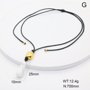 GEN002179bhva-066  BC25080238N-WE  Stainless Steel Necklace