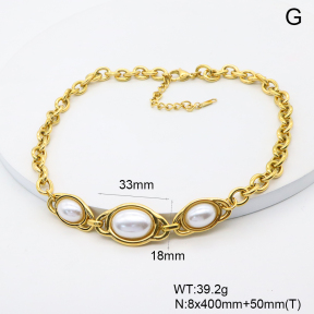 GEN002182vhov-066  BC25100326N-P  Stainless Steel Necklace