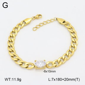 2B4005163ahjb-656  Stainless Steel Bracelet