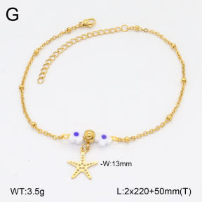 2A9001728aakl-350  Stainless Steel Anklets