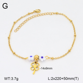 2A9001729aakl-350  Stainless Steel Anklets