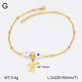 2A9001730aakl-350  Stainless Steel Anklets