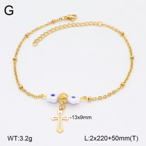 2A9001731aakl-350  Stainless Steel Anklets