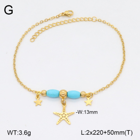 2A9001733aakl-350  Stainless Steel Anklets