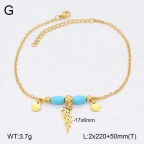 2A9001735aakl-350  Stainless Steel Anklets