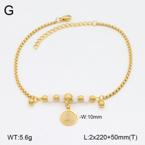 2A9001743ablb-350  Stainless Steel Anklets