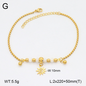 2A9001744ablb-350  Stainless Steel Anklets