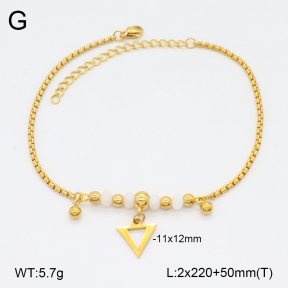 2A9001746ablb-350  Stainless Steel Anklets