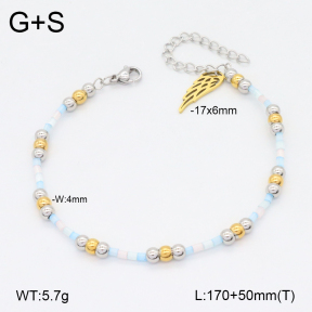 2B4005178bbml-350  Stainless Steel Bracelet