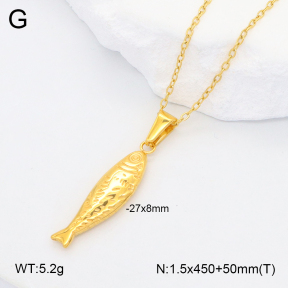 2N2007073bboo-769  Stainless Steel Necklace