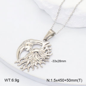 2N2007075bamn-769  Stainless Steel Necklace