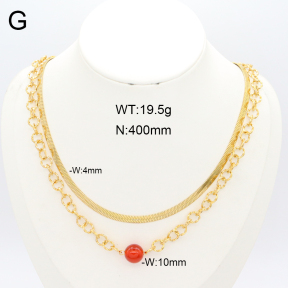 2N4004796vbnl-350  Stainless Steel Necklace