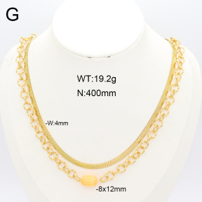 2N4004798vbnl-350  Stainless Steel Necklace
