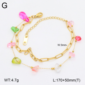 2B4005195bbml-434  Stainless Steel Bracelet