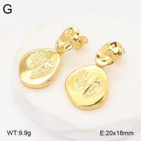 2E2006357vbmb-434  Stainless Steel Earrings