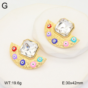 2E3003721bhbl-434  Stainless Steel Earrings