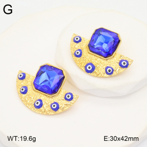 2E3003722bhbl-434  Stainless Steel Earrings