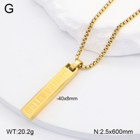 2N2007110vbmb-395  Stainless Steel Necklace