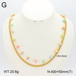 2N4004820vbpb-434  Stainless Steel Necklace