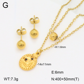 2S0012212vbnb-706  Stainless Steel Set