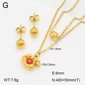 2S0012264bbov-706  Stainless Steel Set