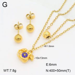 2S0012265bbov-706  Stainless Steel Set