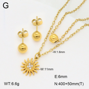 2S0012272bbov-706  Stainless Steel Set