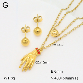 2S0012283bbov-706  Stainless Steel Set