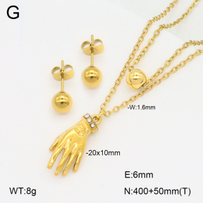 2S0012284bbov-706  Stainless Steel Set