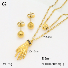 2S0012285bbov-706  Stainless Steel Set