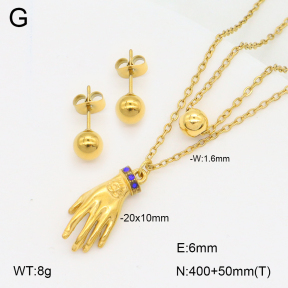 2S0012286bbov-706  Stainless Steel Set