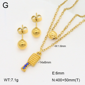 2S0012292bbov-706  Stainless Steel Set