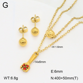 2S0012299bbov-706  Stainless Steel Set