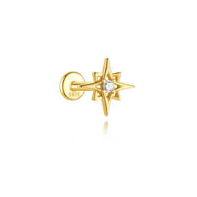 JP8887ahlv-Y30  925 Silver Body Jewelry  WT:0.5g  8mm  60264341005C 60264388001C 60264548058C