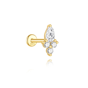 JP8893vhov-Y30  925 Silver Body Jewelry  WT:0.55g  5*10mm  60264341005C 60264388001C 60264548058C