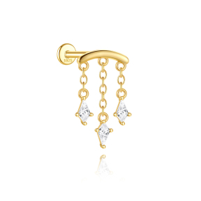 JP8915bihl-Y30  925 Silver Body Jewelry  WT:0.74g  10*18mm  60264421257C 60264431125C 60264441059C