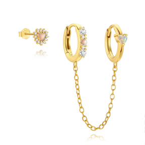 JP8921bmnl-Y30  925 Silver Body Jewelry  WT:1.81g     
60264240030C 60264250034C