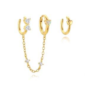 JP8922bnib-Y30  925 Silver Body Jewelry  WT:2.08g     
60264240030C 60264250034C