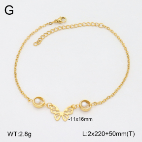 2A9001751aakl-350  Stainless Steel Anklets