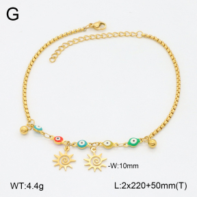 2A9001754vbll-350  Stainless Steel Anklets