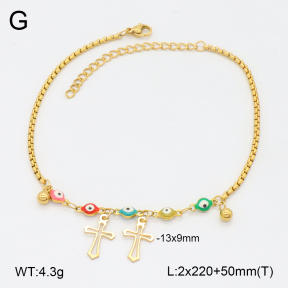 2A9001757vbll-350  Stainless Steel Anklets