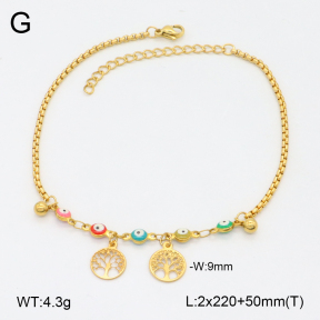 2A9001758vbll-350  Stainless Steel Anklets