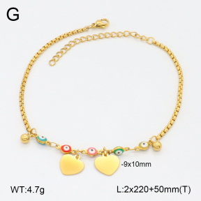 2A9001759vbll-350  Stainless Steel Anklets