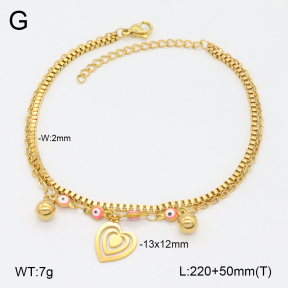 2A9001765vbll-350  Stainless Steel Anklets