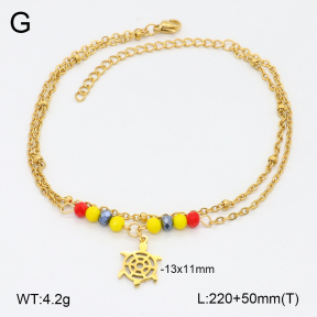 2A9001770vbll-350  Stainless Steel Anklets