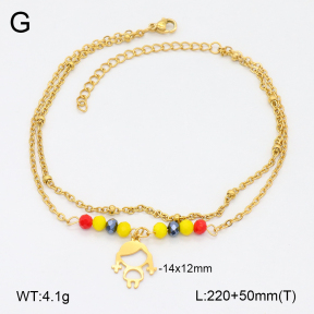 2A9001773vbll-350  Stainless Steel Anklets